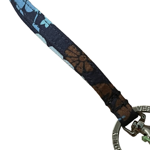 Vera Bradley lanyard Blue and Brown NWT - Picture 6 of 7
